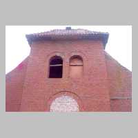 051-1034 Koellmisch Damerau 2002. Nach dem Abbau des Turmes mit der Renovierung begonnen. Foto Zibell.jpg